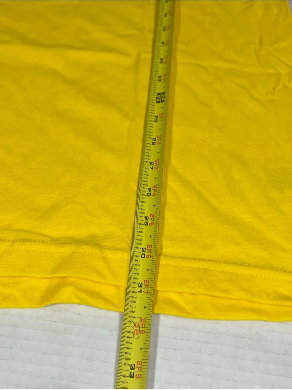 The North Face Long Sleeve Men's Crew Neck Tee Shirt Lightning Yellow XL NWT